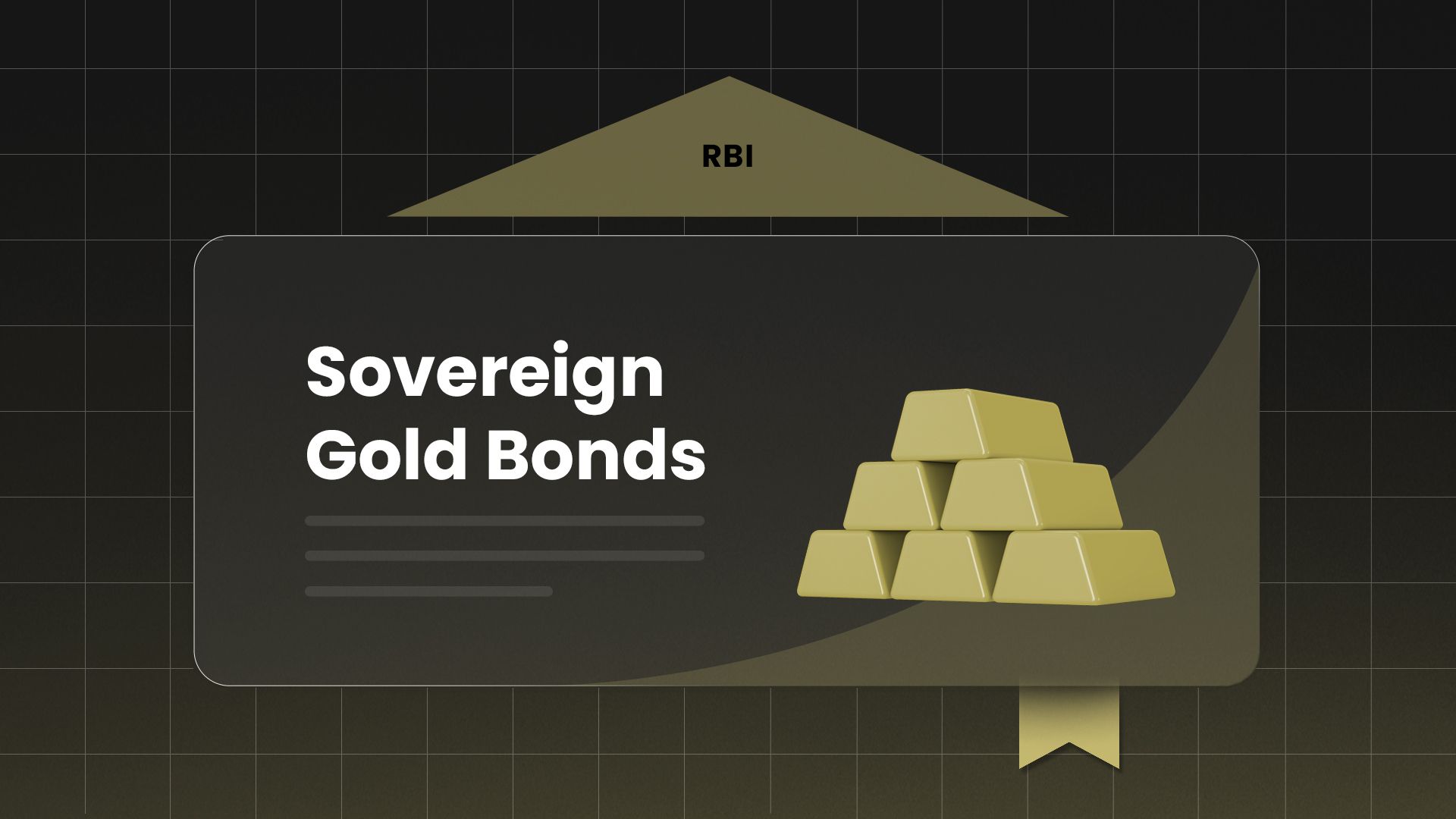 Sovereign Gold Bonds (SGBs) of India hero